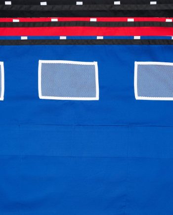 Enlisted 3-High or 4-High Blackout Rack Curtains